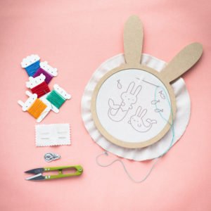 Kit de Bordado (Conejo)