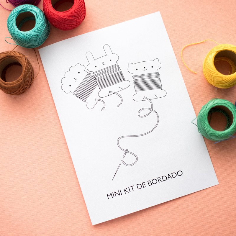 Kit de Bordado (Conejo) - Imagen 5
